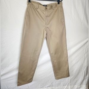 LANDS' END Khaki Mens Pants size 35